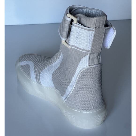 Burberry Men\'s Vanilla Beige High-top Sneakers 8 US (41 Eu) 8052334 IT NIB $850 main image 7